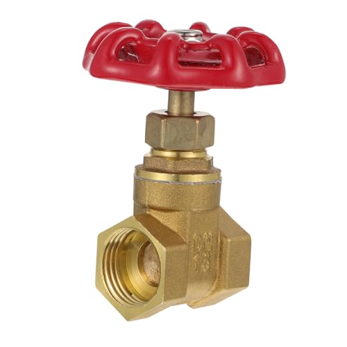 SOPOTUTU Messing Gewinde Wasserhahn Ventil Absperrschieber Langlebig Dicht für Wasserrohre Praktische Installation und Zuverlässige Wartung SOPOTUTU Messing Gewinde Wasserhahn Ventil Absperrschieber Langlebig Dicht für Wasserrohre Praktische Installation und Zuverlässige Wartung von SOPOTUTU