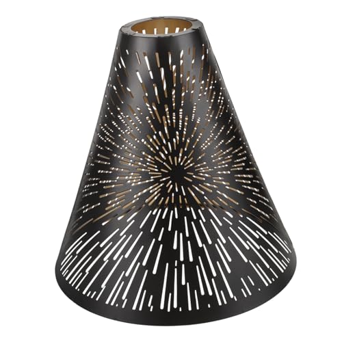 SOPOTUTU Metall Lampenschirm Ersatzschirm Hängelampe Lampenabdeckung aus Eisen Drahtgeflecht Vintage Design für Tischlampe Stehlampe Wohnzimmer Hotel Restaurant von SOPOTUTU