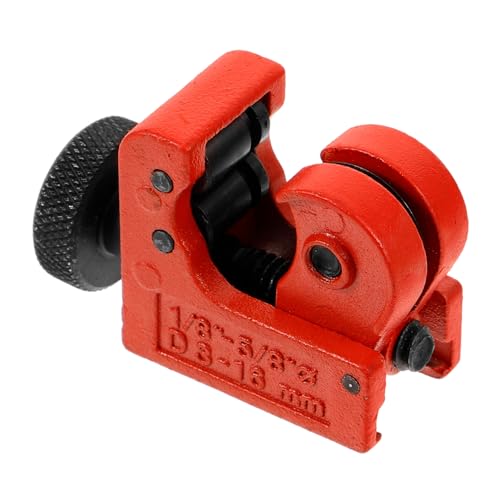 SOPOTUTU Mini Rohrabschneider Handwerkzeug mit Rutschfestem Griff Langlebig und Ergonomisch Schneller und Präziser Schnitt Geeignet für Gas und Metallrohre für Bau Heizung und SOPOTUTU Mini Rohrabschneider Handwerkzeug mit Rutschfestem Griff Langlebig und Ergonomisch Schneller und Präziser Schnitt Geeignet für Gas und Metallrohre für Bau Heizung und von SOPOTUTU