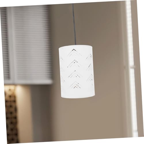 SOPOTUTU Moderner Runder mit Hohlem Design Langlebig und Praktisch Kompatibel mit Tischlampe für Schlafzimmer Wohnzimmer Büro Dekorative Licht Schatteneffekte von SOPOTUTU