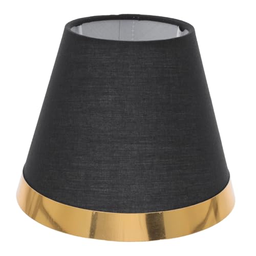 SOPOTUTU Moderner Schwarzer Stoff lampenschirm Leichter Vielseitiger Wand Deckenlampen bezug Geeignet für Wohnzimmer Schlafzimmer Hotel Dekoratives Lichtzubehör Einfach zu Montieren SOPOTUTU Moderner Schwarzer Stoff lampenschirm Leichter Vielseitiger Wand Deckenlampen bezug Geeignet für Wohnzimmer Schlafzimmer Hotel Dekoratives Lichtzubehör Einfach zu Montieren von SOPOTUTU