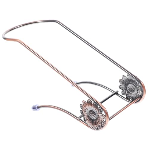 SOPOTUTU Modernes Weinregal aus Hochwertigem Edelstahl Einzelner Flaschenhalter für Rotwein Stilvoller Weinpräsentationsständer für Weinliebhaber Geeignet von SOPOTUTU