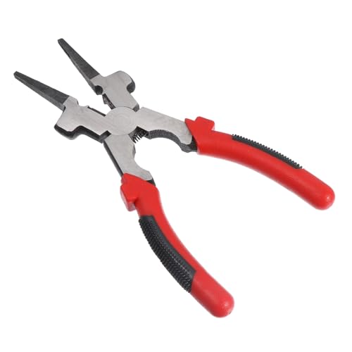 SOPOTUTU Multifunktionale Schweißzange mit Federunterstütztem Design Induktionsgehärteter Schneide Ergonomischen Griffen zur Handentlastung Präzise Geformte Spitze für Spritzerentfernung SOPOTUTU Multifunktionale Schweißzange mit Federunterstütztem Design Induktionsgehärteter Schneide Ergonomischen Griffen zur Handentlastung Präzise Geformte Spitze für Spritzerentfernung von SOPOTUTU