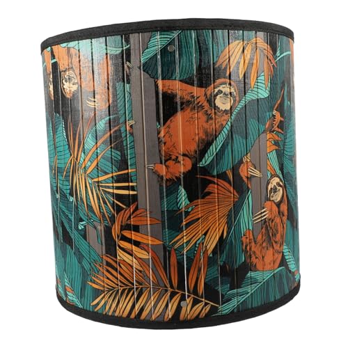 SOPOTUTU Natürlicher Lampenschirm Deckenleuchte Hängend Selbstmontage Schlafzimmer Wohnzimmer Bar Modernes Design Langlebig von SOPOTUTU