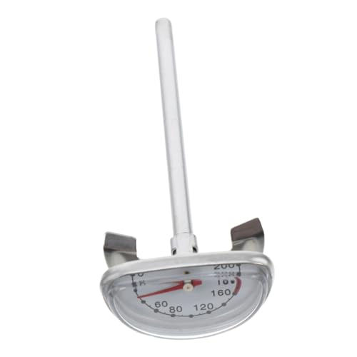 SOPOTUTU Ölthermometer für Fritteuse Hochtemperaturbeständig Präzise Temperaturmessung Stabiler Stand für Bbq und Süßigkeiten Küchenwerkzeug für Frittieren von SOPOTUTU