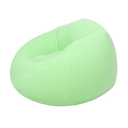 SOPOTUTU Outdoor Aufblasbares Sofa Grün Verschleißfest Dickes Camping Luftsofa mit Schnellem Aufblasen Stabile Unterstützung Inklusive Praktischer Tragetasche für Erwachsene von SOPOTUTU