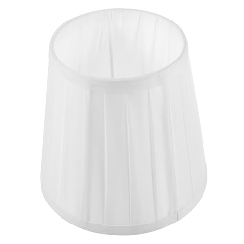 SOPOTUTU Plissierter Lampenschirm Ersatz für Kleine Tischlampe Weißer Faltenstoff Lampenschirm Dekorative Leuchte für Schlafzimmer Vintage Nachttischlampe SOPOTUTU Plissierter Lampenschirm Ersatz für Kleine Tischlampe Weißer Faltenstoff Lampenschirm Dekorative Leuchte für Schlafzimmer Vintage Nachttischlampe von SOPOTUTU