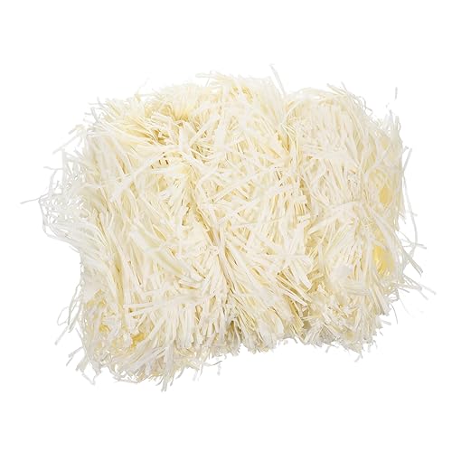 SOPOTUTU Raffia Füllmaterial Dekorative Füllpapierschnipsel für Geschenkkörbe und Verpackungen für Bastelprojekte und Schutz Beim Transport von SOPOTUTU