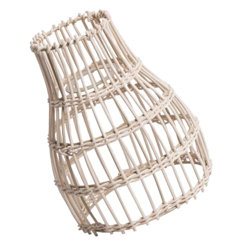 SOPOTUTU Rattan Lampenschirm Geflochtener Ersatz Lampenschirm für Deckenleuchte und Pendelleuchte aus Weidengeflecht für Wohnzimmer Schlafzimmer Esszimmer Vielseitige Hängelampe Abdeckung SOPOTUTU Rattan Lampenschirm Geflochtener Ersatz Lampenschirm für Deckenleuchte und Pendelleuchte aus Weidengeflecht für Wohnzimmer Schlafzimmer Esszimmer Vielseitige Hängelampe Abdeckung von SOPOTUTU