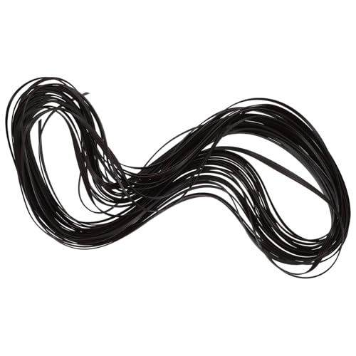 SOPOTUTU Rattan Reparaturmaterial für Möbel DIY Zubehör für Stühle Tische und Aufbewahrungsboxen Linige Doppelseitige Tiefbraune Rattan Gurtbandrolle für Kreative Handwerksprojekte von SOPOTUTU
