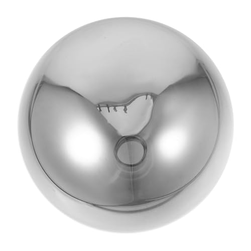 SOPOTUTU Rauchglas Kugel Lampenschirm Ømm Glas Ersatzschirm für Pendelleuchte Fassung Modernes Design Kleine Glaslampe Beleuchtung Wohnzimmer Bar von SOPOTUTU