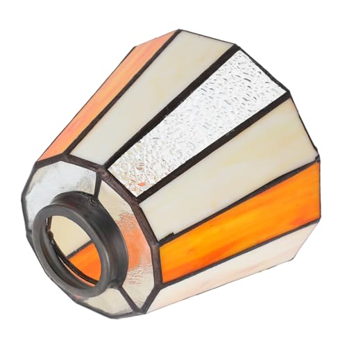 SOPOTUTU Retro Glas Lampenschirm Ersatz Lampenschirm aus Glas für Kronleuchter und Wandleuchte Nordischer Stil für Esszimmer und Wohnzimmer von SOPOTUTU