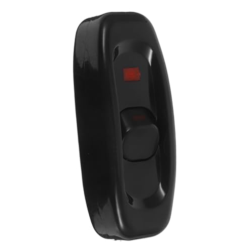 SOPOTUTU Retro Kippschalter mit Kontrollleuchte Inline Schnurschalter für Lampen und Elektrische Geräte Langlebig Vielseitig für Wohn Bürobeleuchtung Einfache Bedienung Schwarz SOPOTUTU Retro Kippschalter mit Kontrollleuchte Inline Schnurschalter für Lampen und Elektrische Geräte Langlebig Vielseitig für Wohn Bürobeleuchtung Einfache Bedienung Schwarz von SOPOTUTU
