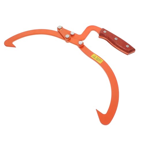 SOPOTUTU Robuster Baumstamm Hebewerkzeug mit Ergonomischem Design Manuelle Holzblockzange für Effizientes Anheben Entladen und Transportieren von Holz Tragbares Werkzeug für Vielseitige von SOPOTUTU