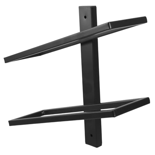 SOPOTUTU Robuster Eisenhalter Dekorativer Weinflaschenhalter für Küche und Heimbar Moderner Wandorganizer mit Slots Design für SOPOTUTU Robuster Eisenhalter Dekorativer Weinflaschenhalter für Küche und Heimbar Moderner Wandorganizer mit Slots Design für von SOPOTUTU