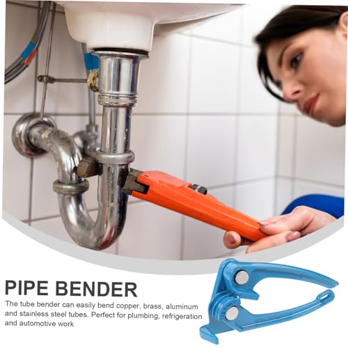 SOPOTUTU Rohrbieger Carbonstahl Biegewinkel Metallrohr Biegehilfe für Kupfer Messing Aluminium Edelstahl Rohre Leichte Bedienung Ergonomisch von SOPOTUTU