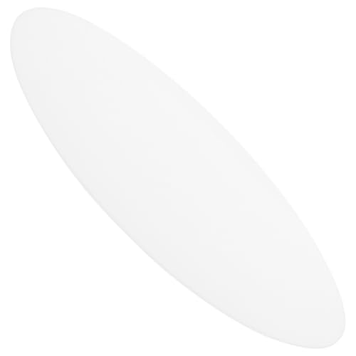 SOPOTUTU Rundes Kunststoff Deckenlicht Diffusor Panel Doppelseitig Mattierte Pendelleuchten Abdeckung Langlebiges Lichtstreuungsfilter für Blendfreie Schlafzimmerbeleuchtung von SOPOTUTU