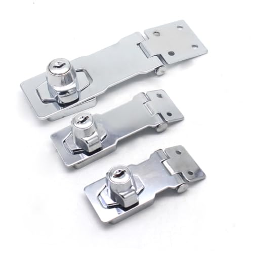 SOPOTUTU Schranktürschloss Zinklegierung Sicherheits camlock mit Druckknopf Abschließbar Diebstahlsicherung für Schränke Möbel Silber für Enge Räume SOPOTUTU Schranktürschloss Zinklegierung Sicherheits camlock mit Druckknopf Abschließbar Diebstahlsicherung für Schränke Möbel Silber für Enge Räume von SOPOTUTU