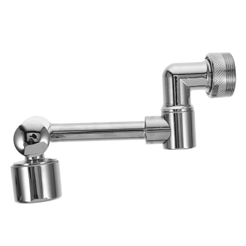 SOPOTUTU Schwenkbarer Wasserhahn Aufsatz aus Kupfer Drehbarer Auslauf mit Spritz Bubbler Faltbares Design Rostfrei und Korrosionsbeständig für Spüle und Waschbecken Geeignet SOPOTUTU Schwenkbarer Wasserhahn Aufsatz aus Kupfer Drehbarer Auslauf mit Spritz Bubbler Faltbares Design Rostfrei und Korrosionsbeständig für Spüle und Waschbecken Geeignet von SOPOTUTU