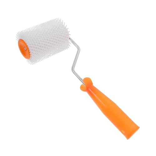 SOPOTUTU Selbstnivellierender Entlüftungsroller Stachelwalze für Epoxidharzböden Spiked Roller zur Blasenentfernung und Glättung von Bodenbeschichtungen mit Kunststoffgriff SOPOTUTU Selbstnivellierender Entlüftungsroller Stachelwalze für Epoxidharzböden Spiked Roller zur Blasenentfernung und Glättung von Bodenbeschichtungen mit Kunststoffgriff von SOPOTUTU