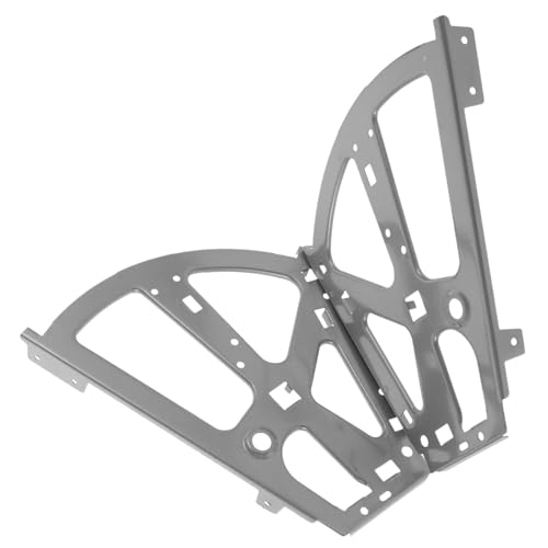 SOPOTUTU Shoe Cabinet Hinge Flip Rack Stabiles Schuhschrank Zubehör mit Zweistöckigem Klappregal Einsetzbar Einfach zu Montieren Platzsparend Stylisches Graues Design Langlebig von SOPOTUTU