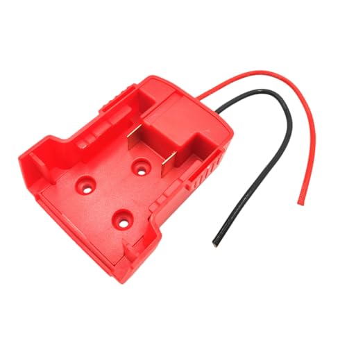 SOPOTUTU Sicherer Power Wheels Batterieadapter mit Hitzebeständigem Gehäuse und Robustem Kabel für Stromabgabe an Elektrowerkzeuge und Rc von SOPOTUTU