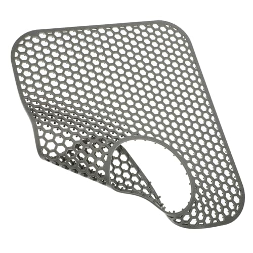 SOPOTUTU Silikon Spülbeckenschutzmatte mit Hohlstruktur Hitzebeständige Abtropfmatte für Küchenspüle und Bartheke Rutschfestes Schutzpolster Vielseitig Einsetzbar als Sink Mat und Drain SOPOTUTU Silikon Spülbeckenschutzmatte mit Hohlstruktur Hitzebeständige Abtropfmatte für Küchenspüle und Bartheke Rutschfestes Schutzpolster Vielseitig Einsetzbar als Sink Mat und Drain von SOPOTUTU