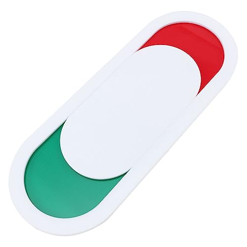 SOPOTUTU Schiebetürschild für Besprechungsräume Sichtschutzzeichen mit Magnet Türanhänger Besetzt'/'Frei Installieren für Büros und Toiletten von SOPOTUTU