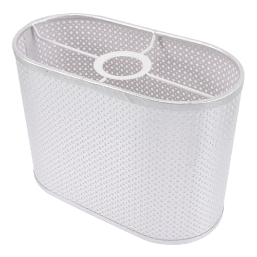 SOPOTUTU Stoff Lampenschirm Oval Silber Weichblendend Augenschutz Tisch und Stehleuchten Ersatzschirm Kompakt Einfach zu Montieren für Wohn und Schlafzimmer SOPOTUTU Stoff Lampenschirm Oval Silber Weichblendend Augenschutz Tisch und Stehleuchten Ersatzschirm Kompakt Einfach zu Montieren für Wohn und Schlafzimmer von SOPOTUTU