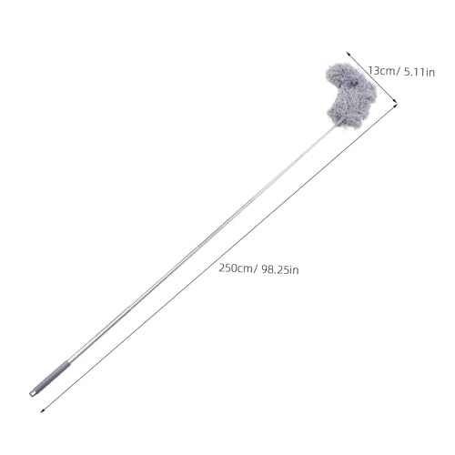 SOPOTUTU Teleskop Dachrinnenbürste mit Biegsamem Kopf Weichen Borsten Bruchsicherer Griff Effektive Reinigung von Laub Staub und Schmutz Sicher für Dach und Oberfläche SOPOTUTU Teleskop Dachrinnenbürste mit Biegsamem Kopf Weichen Borsten Bruchsicherer Griff Effektive Reinigung von Laub Staub und Schmutz Sicher für Dach und Oberfläche von SOPOTUTU