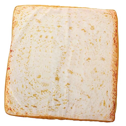 SOPOTUTU Toast Kissen für Haustiere Abnehmbares Brot Design Weiche Schlafmatte für Hunde und Katzen für Sofa Auto und Zuhause Gemütlich und Warm von SOPOTUTU