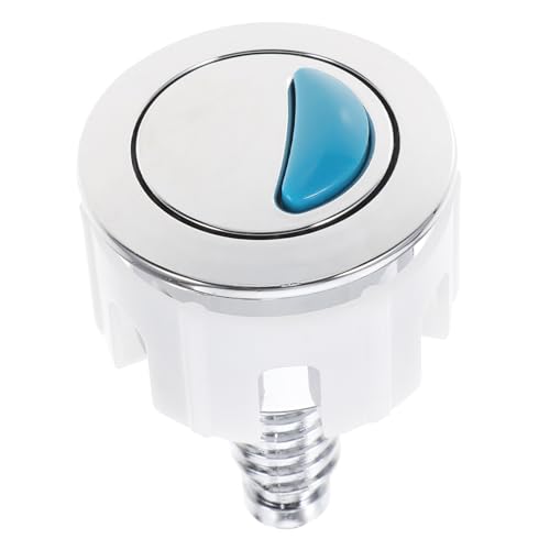 SOPOTUTU Toilettenspülknopf Rund Dual flush Ersatz Wc Spülkasten Druckknopf Verstellbar Einfache Montage Badezimmer Zubehör SOPOTUTU Toilettenspülknopf Rund Dual flush Ersatz Wc Spülkasten Druckknopf Verstellbar Einfache Montage Badezimmer Zubehör von SOPOTUTU