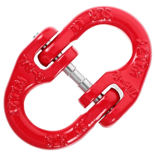 SOPOTUTU Tonnen Stahl Anhängerkupplung Sicherheitskette Verbindungsglied mit Anti fall Sicherung Kunststoffbeschichtet Schnellverschluss für Abschleppketten SOPOTUTU Tonnen Stahl Anhängerkupplung Sicherheitskette Verbindungsglied mit Anti fall Sicherung Kunststoffbeschichtet Schnellverschluss für Abschleppketten von SOPOTUTU
