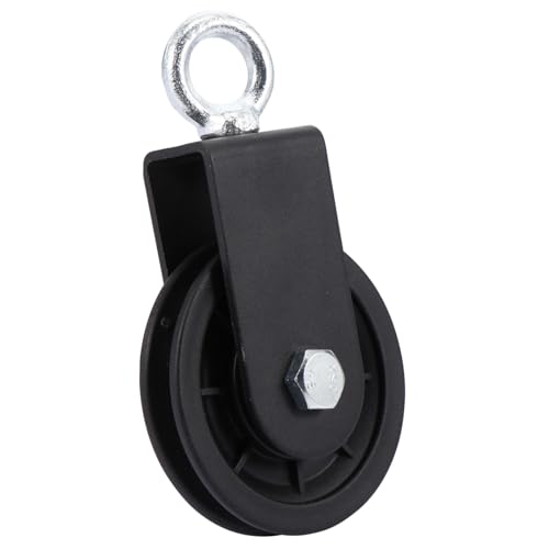 SOPOTUTU Tragbare Aluminiumlegierung Umlenkrolle für Fitnessgeräte Langlebiger Geräuscharmer Lager flaschenzug Vielseitig Einsetzbar für Krafttraining und Seilzugübungen Zuhause Studio von SOPOTUTU