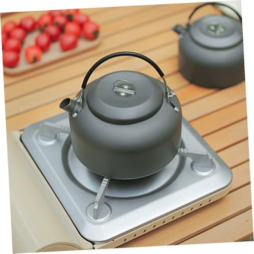 SOPOTUTU Tragbarer Camping Wasserkocher Aluminiumlegierung mit Silikonummanteltem Griff Schneller Heizkessel für Gas Induktionsherd Ergonomisch Leicht Outdoor Tee Wasserkessel SOPOTUTU Tragbarer Camping Wasserkocher Aluminiumlegierung mit Silikonummanteltem Griff Schneller Heizkessel für Gas Induktionsherd Ergonomisch Leicht Outdoor Tee Wasserkessel von SOPOTUTU