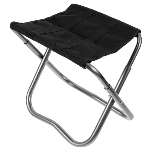 SOPOTUTU Tragbarer Faltbarer Klapphocker aus Stabilem Multifunktionaler Outdoor Campingstuhl für Angeln Garten Zuhause und Reisen Leicht und Kompakt für Erwachsene von SOPOTUTU