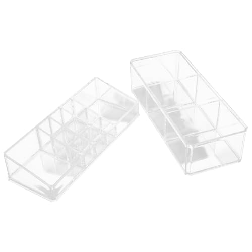 SOPOTUTU Transparente Lippenstifthalter Aufbewahrungsbox Makeup Organizer Kosmetik Display Ständer für Schminktisch Desktop Makeup Organizer mit Fächern und Praktischem Design SOPOTUTU Transparente Lippenstifthalter Aufbewahrungsbox Makeup Organizer Kosmetik Display Ständer für Schminktisch Desktop Makeup Organizer mit Fächern und Praktischem Design von SOPOTUTU