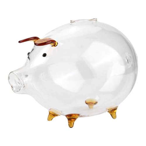SOPOTUTU Transparente Süße Piggy Bank Sparschwein für Robuste Münzbox mit Niedlichem Schwein-Design Fördert Spielerisch Geldsparen für Jungen und Mädchen SOPOTUTU Transparente Süße Piggy Bank Sparschwein für Robuste Münzbox mit Niedlichem Schwein-Design Fördert Spielerisch Geldsparen für Jungen und Mädchen von SOPOTUTU