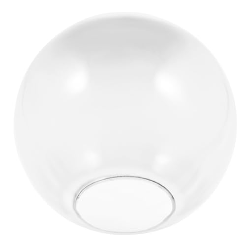 SOPOTUTU Transparenter Glas Lampenschirm Ersatzglas Lampenabdeckung für Tischlampe mit Mittelöffnung Dekorativer Bedside Light Cover für Home Decor SOPOTUTU Transparenter Glas Lampenschirm Ersatzglas Lampenabdeckung für Tischlampe mit Mittelöffnung Dekorativer Bedside Light Cover für Home Decor von SOPOTUTU