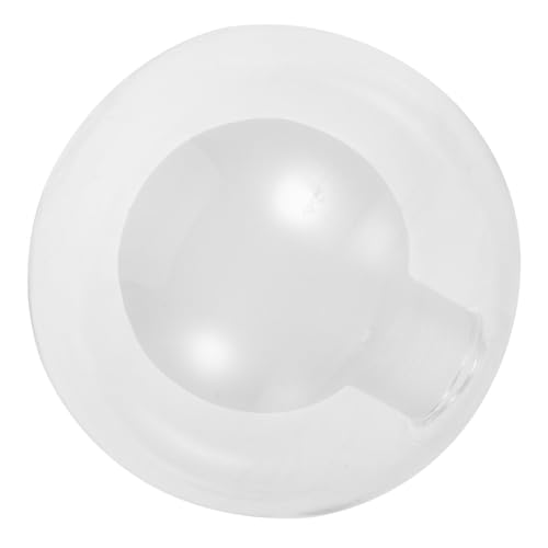 SOPOTUTU Transparenter Runder Glas lampenschirm Ersatzglas für Pendelleuchte Doppelwandiger Kugel Lampenschirm Modern Dekorativer Lampenglas Ersatzschirm Leicht zu Reinigen Einfache von SOPOTUTU