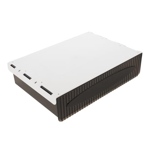 SOPOTUTU Untertisch Schublade Organizer Selbstklebend Große Kapazität Versteckte Aufbewahrungsbox für Büro und Zuhause Multifunktionale Schreibtisch Schublade mit Klebestreifen für von SOPOTUTU