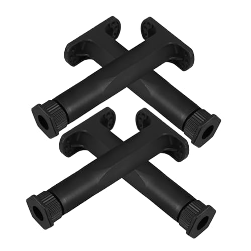 SOPOTUTU Verstellbare Möbelbeine Höhenverstellbare Bettrahmenstützen Robuste Bettfüße Kompatibel für Betten Tische Sofas Einfache Montage Stabile Unterstützung von SOPOTUTU