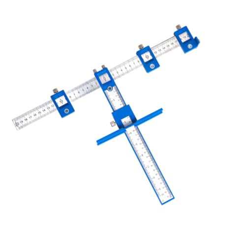 SOPOTUTU Verstellbarer Punching Locator Holzbohrer Bohrhilfe Holzhandwerk Zubehör für Präzise Möbelmontage und Effiziente Bohrpositionierung Langlebiges Material Kompakte für Schrankgriffe SOPOTUTU Verstellbarer Punching Locator Holzbohrer Bohrhilfe Holzhandwerk Zubehör für Präzise Möbelmontage und Effiziente Bohrpositionierung Langlebiges Material Kompakte für Schrankgriffe von SOPOTUTU