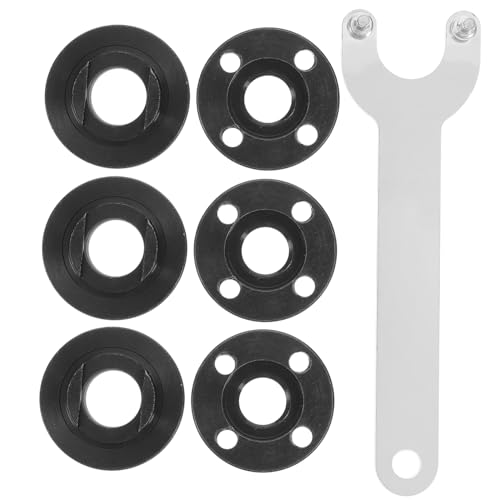 SOPOTUTU Verstellbarer Winkelschleifer Werkzeugsatz Teilig Hochfester Stahl Kompatibel Schleifmutter Mit Griffpin Robust Für Reparatur Und Montage von SOPOTUTU