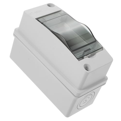 SOPOTUTU Verteilerdose Wasserdichter Sicherungskasten mit Transparentem Fenster Hitzebeständige Elektrobox für Innen und Außen Kompakte Schutzbox für Wohn und Werkstattanwendungen SOPOTUTU Verteilerdose Wasserdichter Sicherungskasten mit Transparentem Fenster Hitzebeständige Elektrobox für Innen und Außen Kompakte Schutzbox für Wohn und Werkstattanwendungen von SOPOTUTU