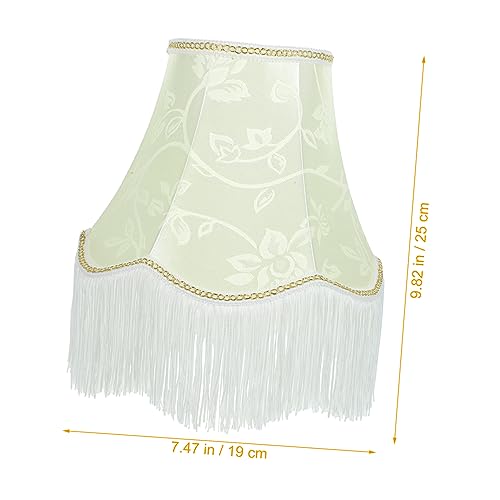 SOPOTUTU Victorian Tischlampenschirm Goldfarbenen Blumenfransen Europäischer Boho Stil Dekorativer Lampenschirm für Tischlampen Wohnzimmer Schlafzimmer Geeignet SOPOTUTU Victorian Tischlampenschirm Goldfarbenen Blumenfransen Europäischer Boho Stil Dekorativer Lampenschirm für Tischlampen Wohnzimmer Schlafzimmer Geeignet von SOPOTUTU