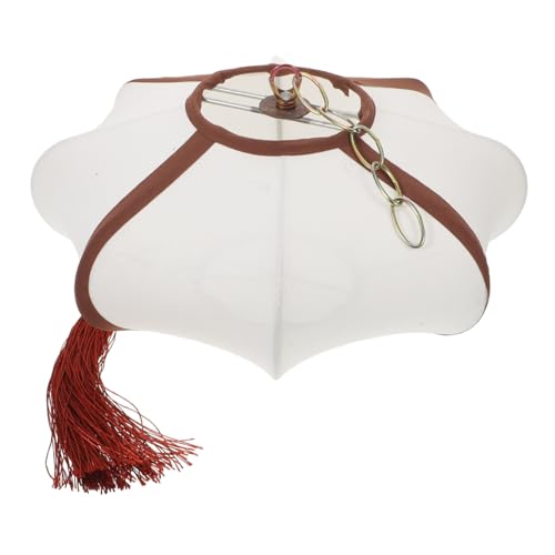 SOPOTUTU Vintage Asiatische Stofflampe Ufo-form mit Stabilem Design und Weichem Licht Dekorative Chinesische Hängelampe für Esszimmer Wohnzimmer und Flur Einfache Montage für Restaurant SOPOTUTU Vintage Asiatische Stofflampe Ufo-form mit Stabilem Design und Weichem Licht Dekorative Chinesische Hängelampe für Esszimmer Wohnzimmer und Flur Einfache Montage für Restaurant von SOPOTUTU