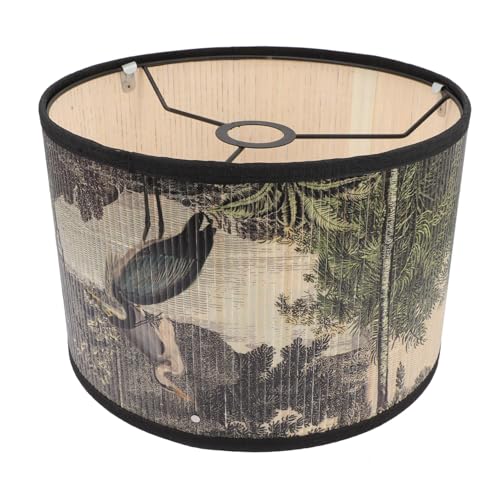 SOPOTUTU Vintage Lampenschirm Deckenleuchte Lampenschirm mit Muster für Pendelleuchte Dekorativ und Langlebig Natürlicher Lichtdiffusor für Wohnzimmer Schlafzimmer Büro SOPOTUTU Vintage Lampenschirm Deckenleuchte Lampenschirm mit Muster für Pendelleuchte Dekorativ und Langlebig Natürlicher Lichtdiffusor für Wohnzimmer Schlafzimmer Büro von SOPOTUTU