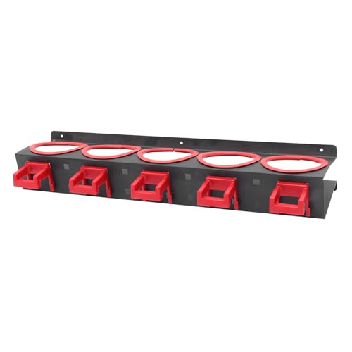 SOPOTUTU Wandmontiertes Sprayflaschenhalter Aufbewahrungsregal mit Haken Verschleißfestes Material Platzsparend Multifunktional für Autopflege und Reinigungsmittel im Car Beauty Shop SOPOTUTU Wandmontiertes Sprayflaschenhalter Aufbewahrungsregal mit Haken Verschleißfestes Material Platzsparend Multifunktional für Autopflege und Reinigungsmittel im Car Beauty Shop von SOPOTUTU