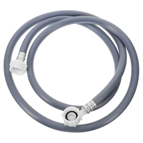 SOPOTUTU Waschmaschinen Zulaufschlauch PVC Flexschlauch Anschluss für Vollautomatische Geräte Langlebig Dicht Sicherer Wasserzulauf Kompatibel mit Trommelmaschinen von SOPOTUTU
